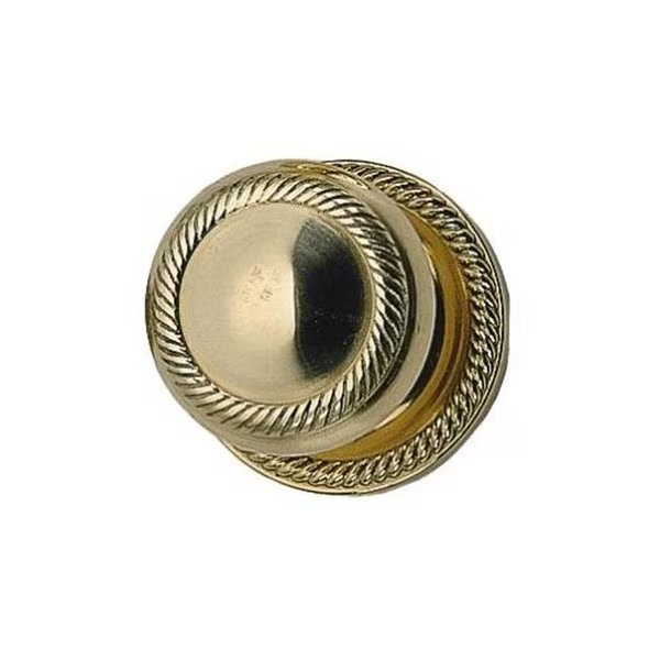 Brass Accents D06-K010A-VIC-605 Charleston & Victorian Glass Knob - Polished Brass, Brass Accents, Mfr#: D06-K010A-VIC-605